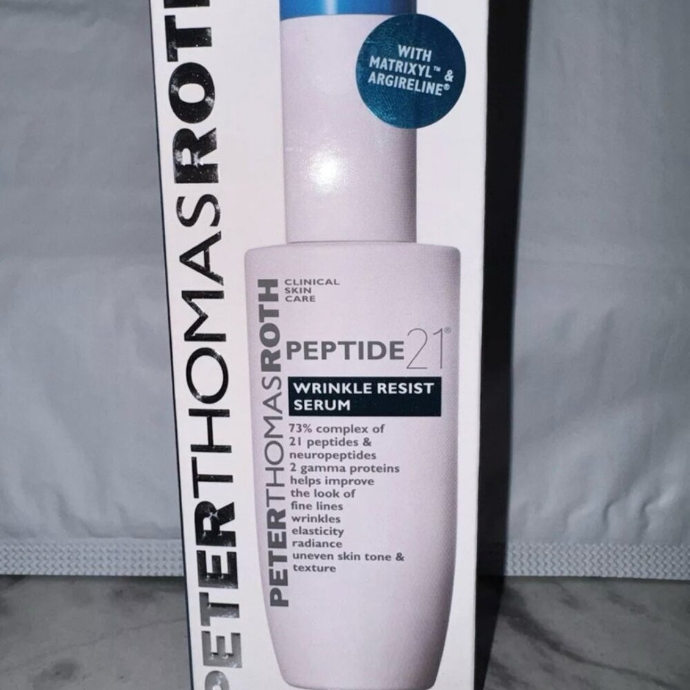 Peter Thomas Roth Peptide 21 Wrinkle Resist Serum 1 oz Retail $125 NEW